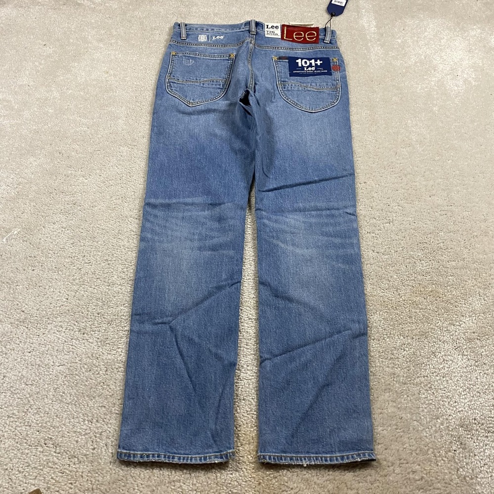 Lee 101 Jeans Mens 33x31 Blue 726 Austin Regular Straight Denim 112325554 NEW